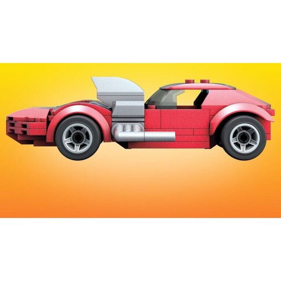 MEGA Construx - Hot Wheels Building Set - TWIN MILL (101 Pieces) HDJ90 - New - Picture 3 of 4